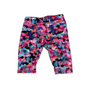 adidas Colorful Geometric Print Leggings Size 18 Months